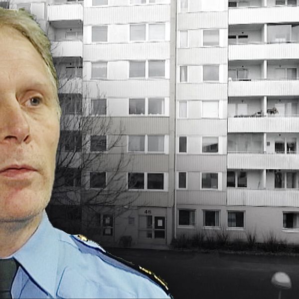 Ulf Merlander, chef för polisen i Bergsjön.