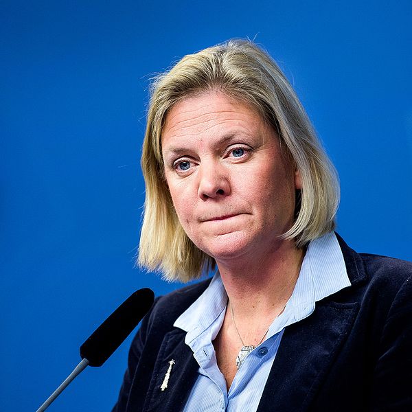 Finansminister Magdalena Andersson