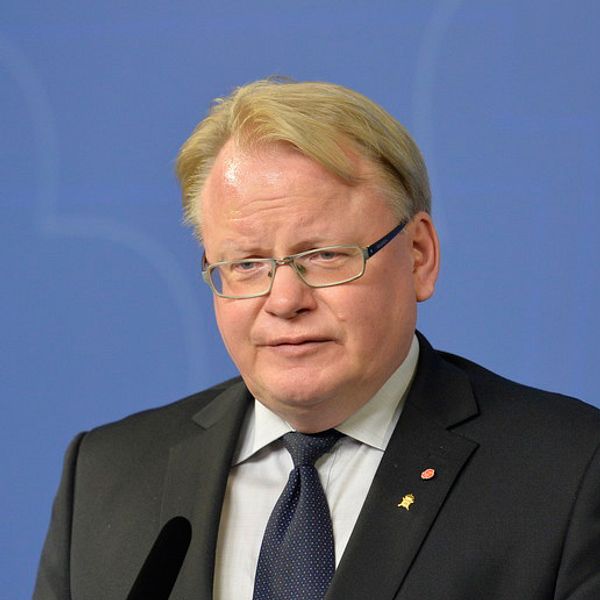 Försvarsminister Peter Hultqvist