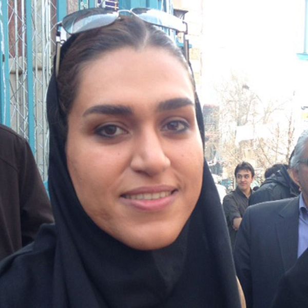 25-åriga Rana röstade i dagens val i Iran.