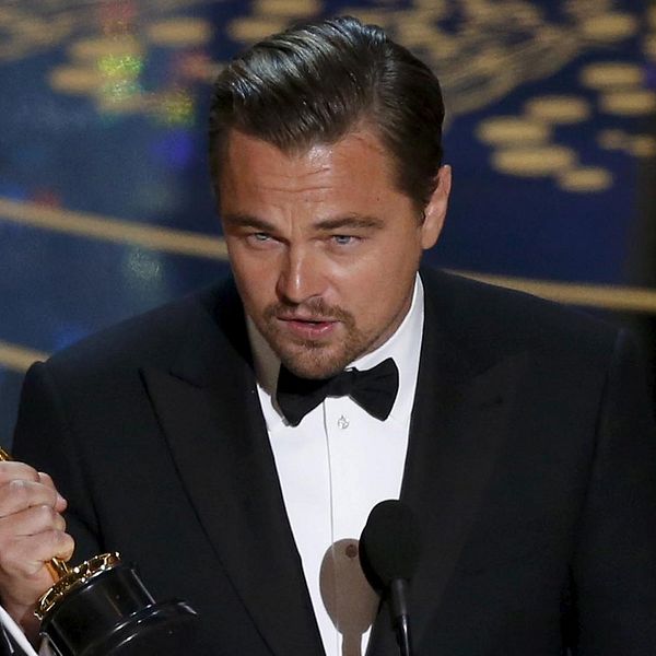 Så fick han sin Oscar tillslut, Leonardo DiCaprio.