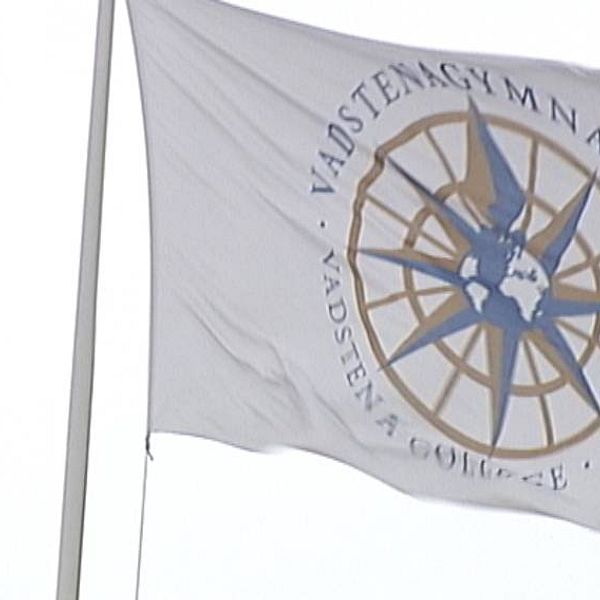 Vadstenagymnasiets flagga
