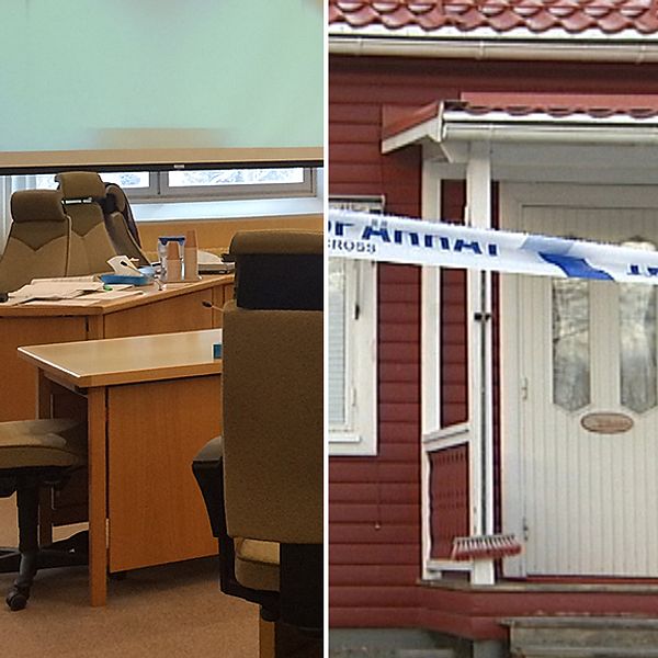 Rättssalen och huset