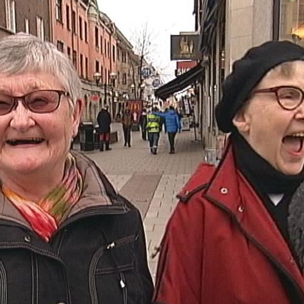 Bild på Karin Eriksson och Ingrid Lindblom.