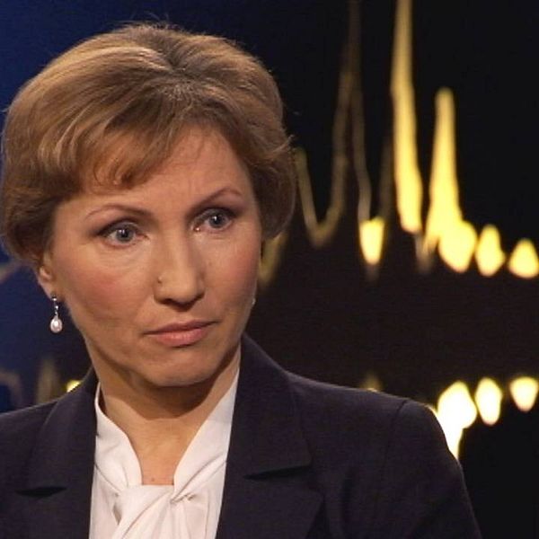 Marina Litvinenko gäst i ”Skavlan”.