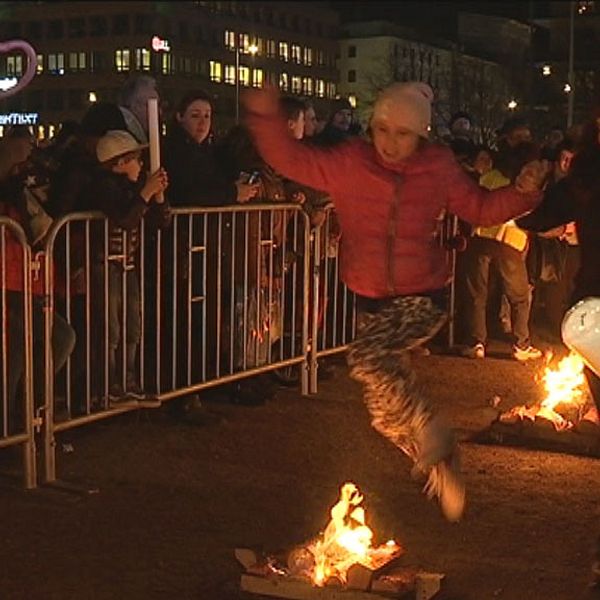 Arkivbild: Eldfest på Heden i Göteborg.