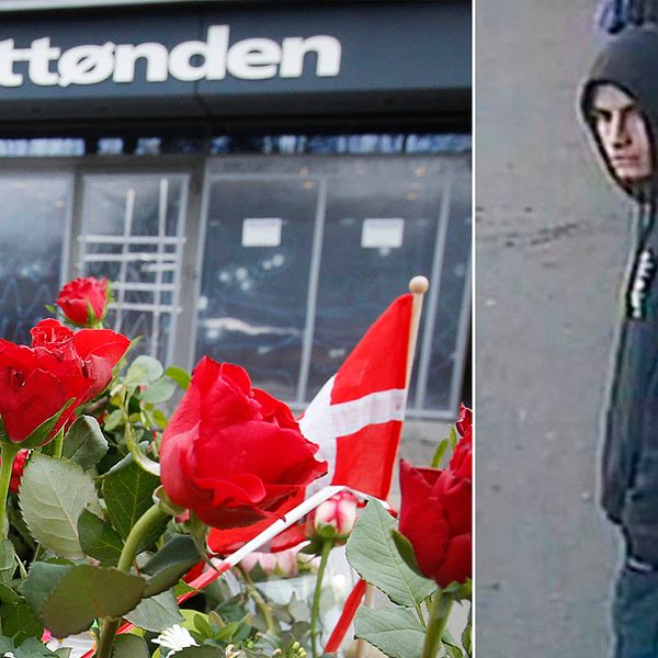 Den misstänkte Omar Abdel Hamid El-Hussein fångades på bild av en övervakningskamera vid en tågstation.