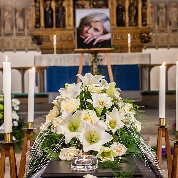 Josefin Nilssons begravning