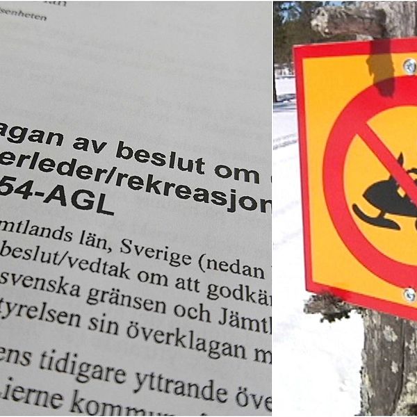 Länsstyrelsen överklagar norska skoterleder