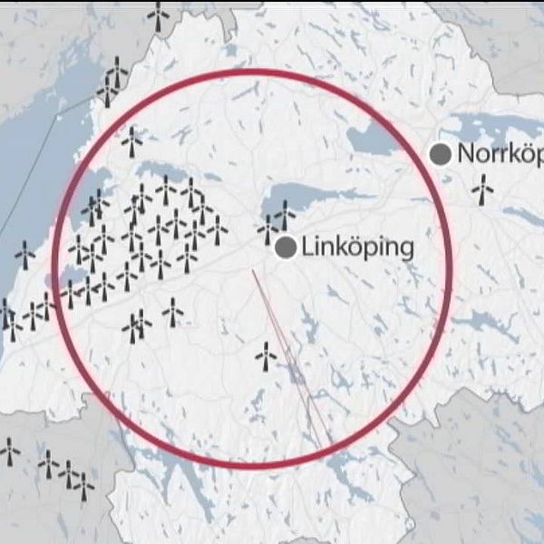 Försvaret sätter stopp för vindkraften