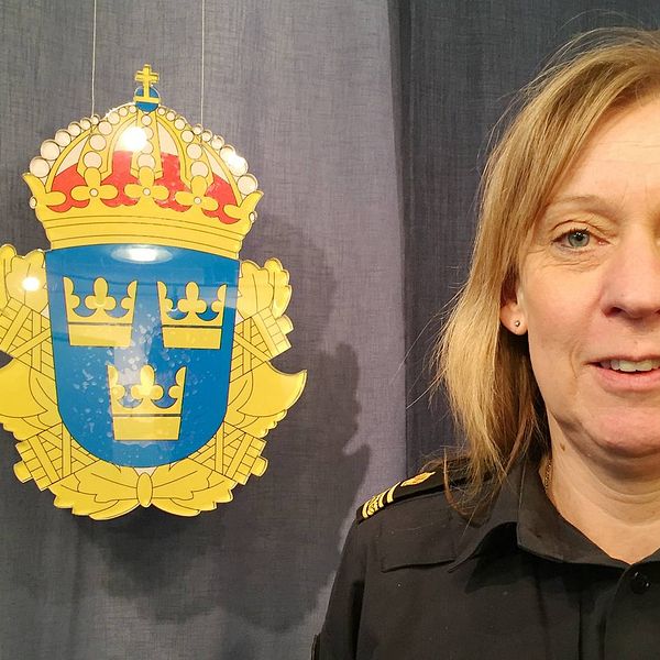 Lisa Sannervik är presstalesperson på Uppsalapolisen.