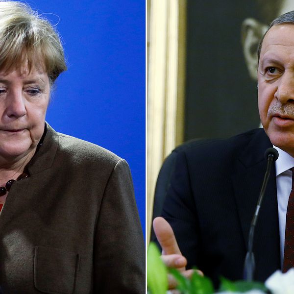 Tysklands förbundskansler Angela Merkel har nu blandats in i affären där tysk satir om Turkiet nu hamnat på regeringsnivå.