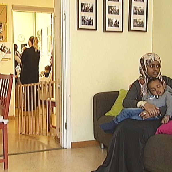 Ung mamma på UNga föräldrar