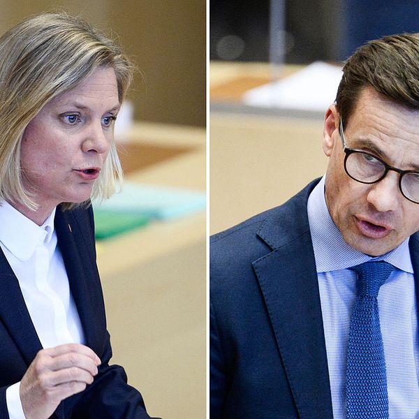 Magdalena Andersson och Ulf Kristersson