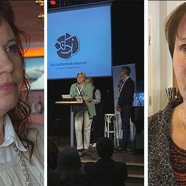Åsa Sjödén och Linnea Stenklyft hoppar nu av sina landstingsuppdrag.