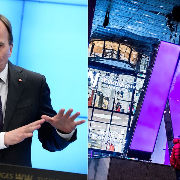 Mall of Scandinavia, Löfven