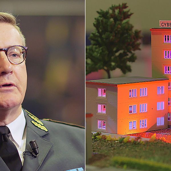 Chefen för MUST, Gunnar Karlson, berättar för Agenda att försvarsmakten bygger en ”egen offensiv förmåga på cyberområdet”.