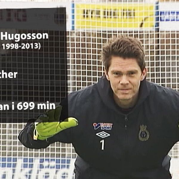Arkiv 2013: Hugosson inför sin sista match med Gefle IF.
