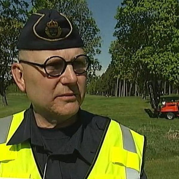 Thomas Agnevik, polisens presstalesman