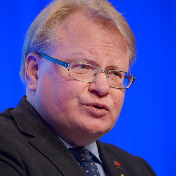 Försvarsminister Peter Hultqvist. Bilden är tagen vid ett tidigare tillfälle.