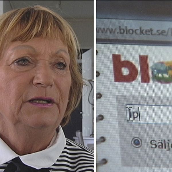 Britt-Mari Samuelsson telefonterroriserades av blocketbluffare
