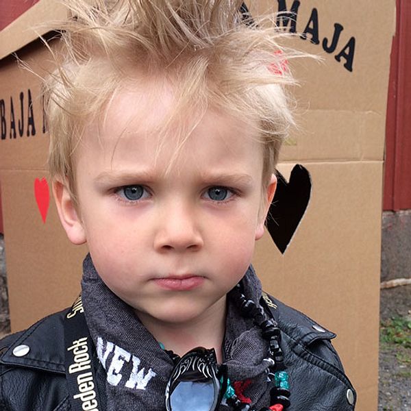 Sixten Olsson 4 år Sweden rock