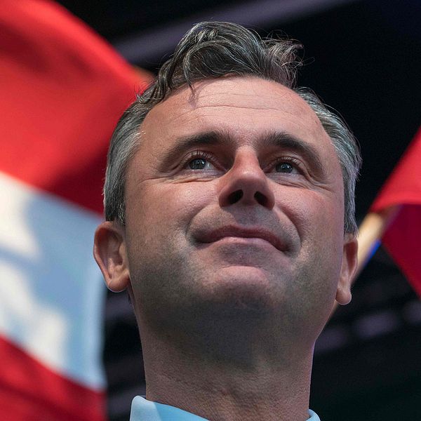 Norbert Hofer företräder det högerpopulistiska FPÖ.
