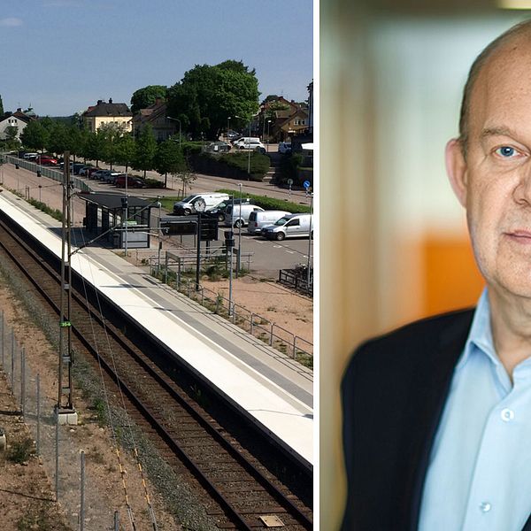 Infranords vd Lars Öhman och banområdet i Markaryd