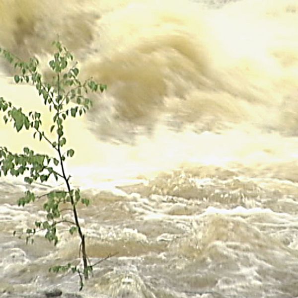 Vattnet i Klarälven stiger