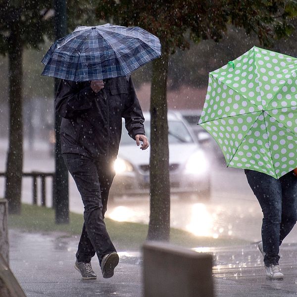 Har utfärdat en klass 1-varning för stora regnmängder i Gävleborgs län.