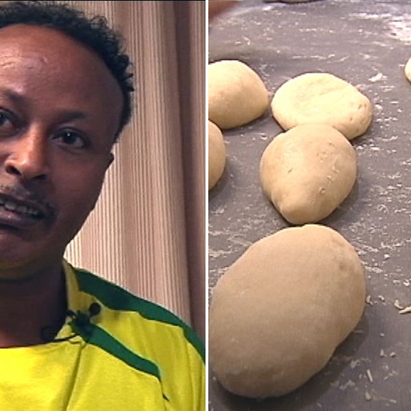 Eritreansk bagare.