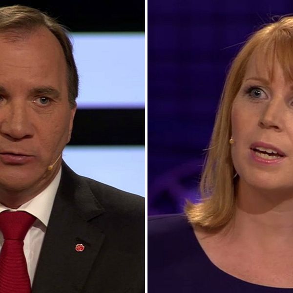 Stefan Löfven och Annie Lööf.