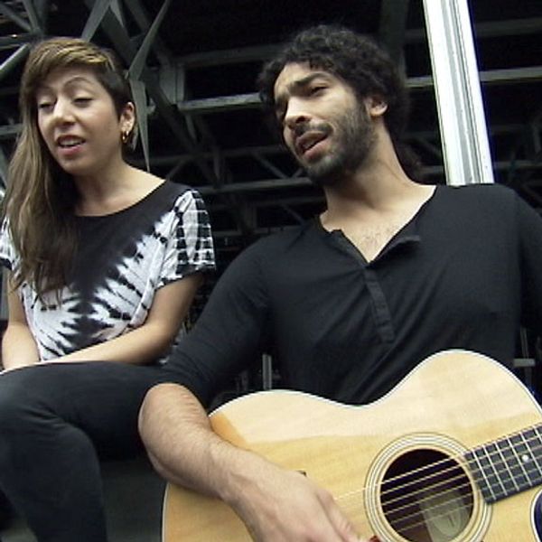 Ramy Essam och Safoura Safavi