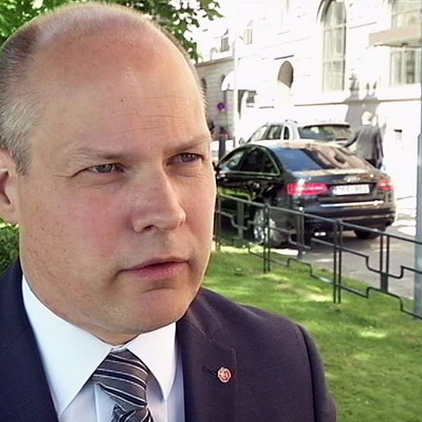 Migrationsminister Morgan Johansson.