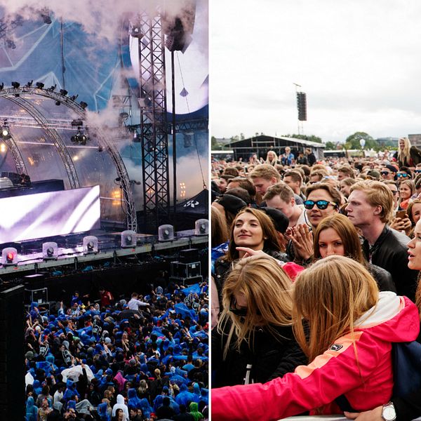 Summerburst i Stockholm på Gärdet.