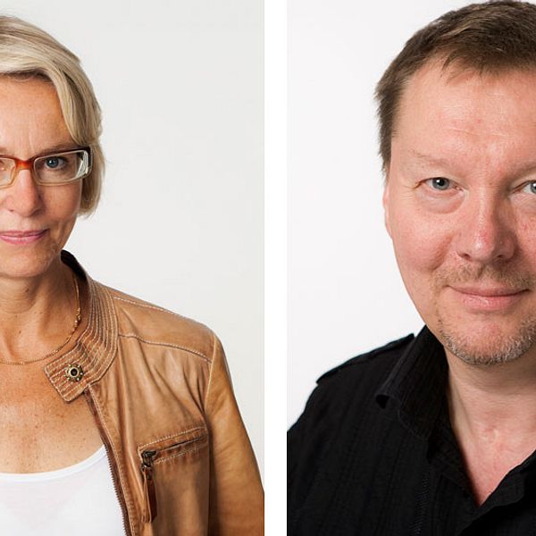 Ylva M Andersson ansvarig utgivare SR Göteborg och Björn Löfdahl, programdirektör SR.