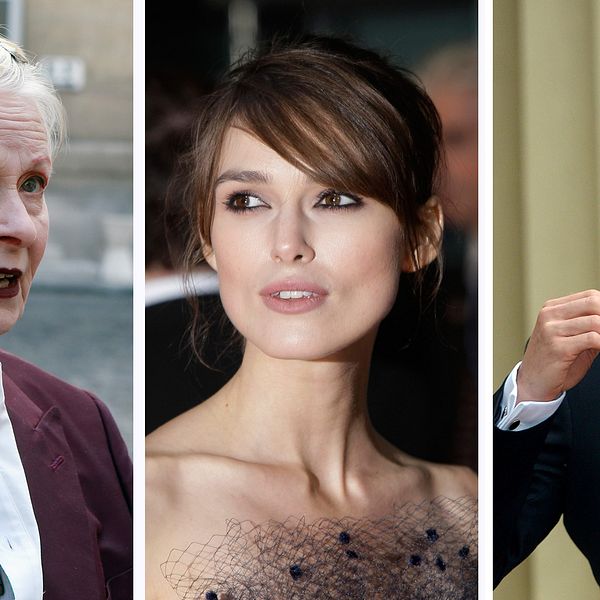 Vivienne Westwood, Kiera Knightley och ​Benedict Cumberbatch vill stanna i EU.