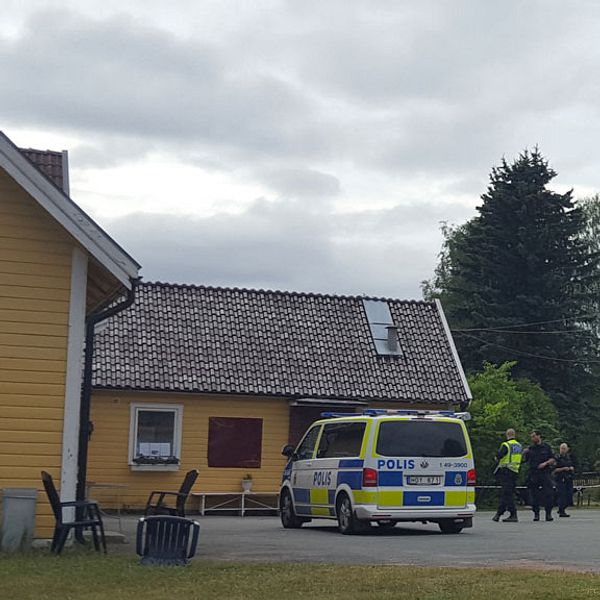 Mordet skedde på ett asylboende i Mariannelund i somras.