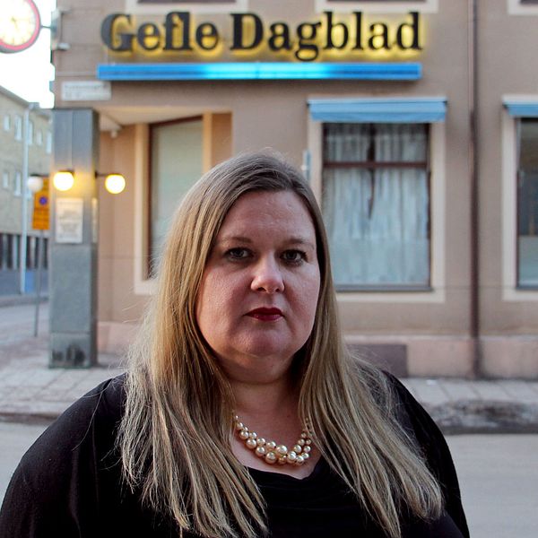 Anna Gullberg, chefredaktör på Gävle Dagblad.