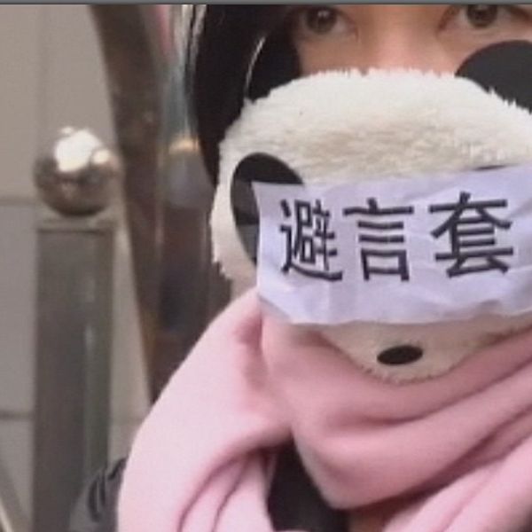 Idag protesterade journalisterna på tidningen Southern weekend mot censuren i Kina