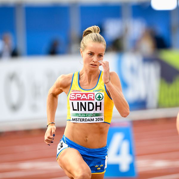 lovisa lindh EM i Amsterdam i 800 m