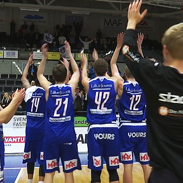 Ett glatt basketlag