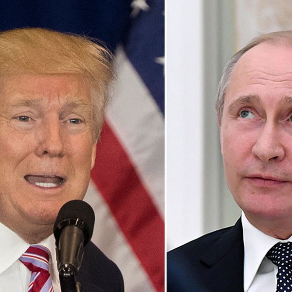 Donald Trump och Vladimir Putin