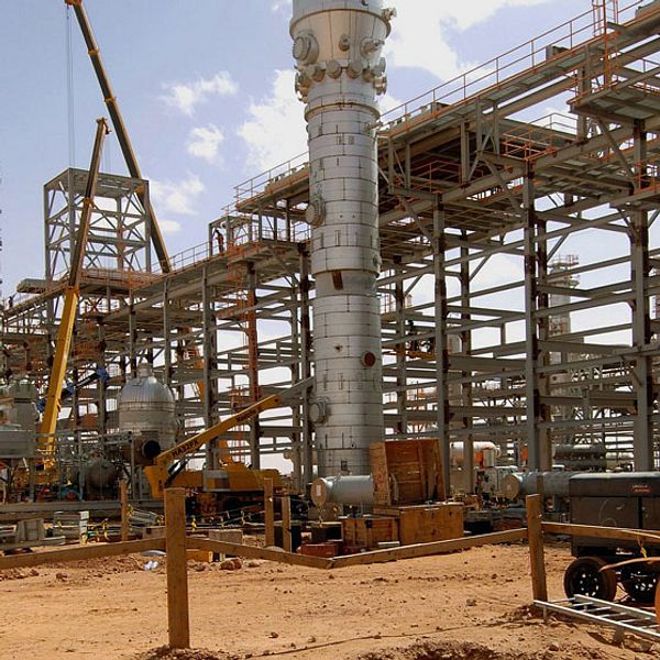 Statoils anläggning In Amenas i Algeriet. Foto: Scanpix