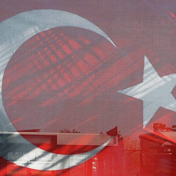 Turkiets flagga.
