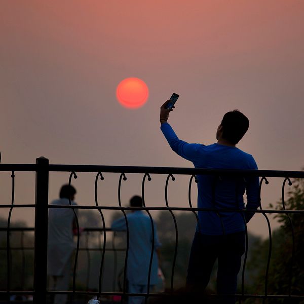 Selfi-dödfall i Pakistan.