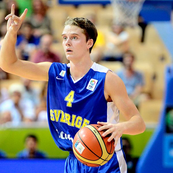 Ludvig Håkanson är med i årets NBA-draft.