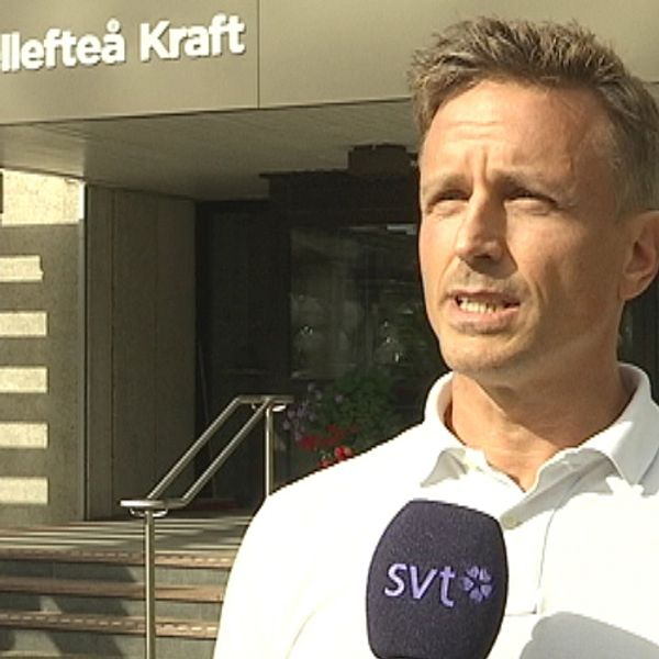 Jörgen Svensson, vindkraftansvarig på Skellefteå Kraft.