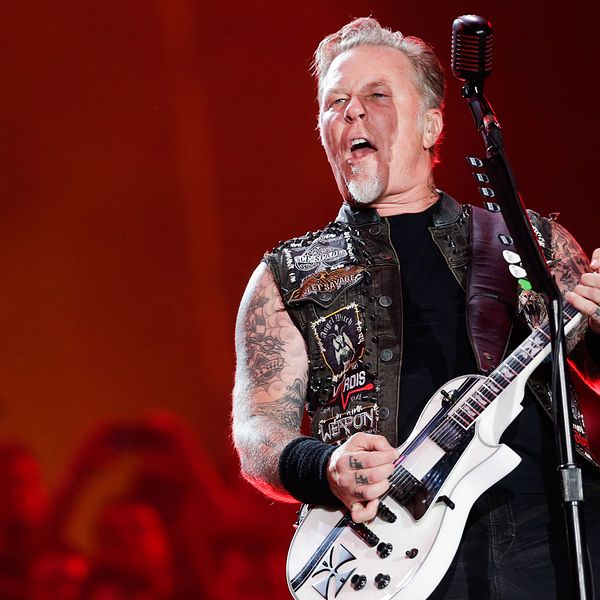 Metallicas sångare James Hetfield.