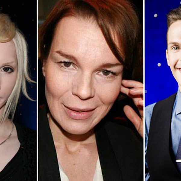 Yohio, Anna Järvinen och David Lindgren tävlar alla i Melodifestivalen i Karlskrona.